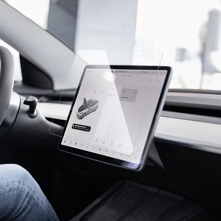 3W Tempered Glass Screen Protector For Tesla Model 3 Highland 24+/ Y Juniper 25+