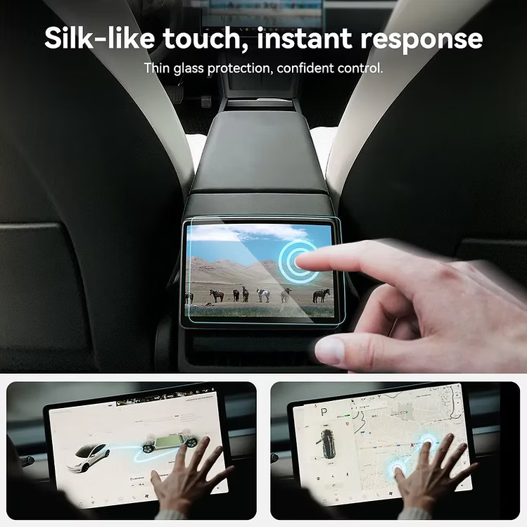 3W Tempered Glass Screen Protector For Tesla Model 3 Highland 24+/ Y Juniper 25+