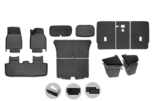 Jowua All-Weather Floor Liners Combo - Model Y Juniper 2025+ (Right Hand Drive V