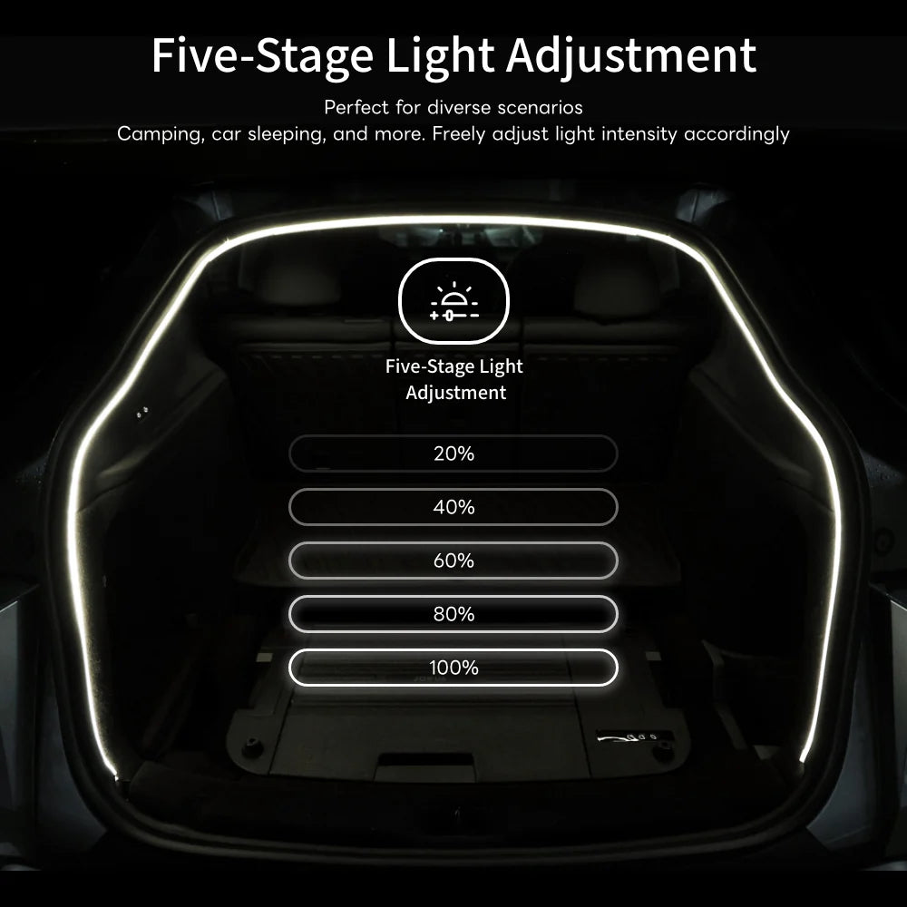 Jowua Tesla Model Y Trunk Ambient Light - USB-C LED Strip