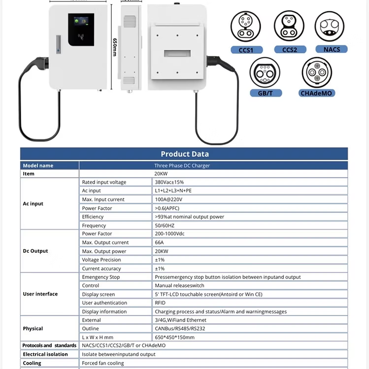 Duosida DC直流充電樁20kW