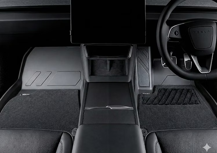 HALOBLK Model 3 Highland (2024+)專用全包圍防水腳踏墊(連毛毯)右軚版(現貨)