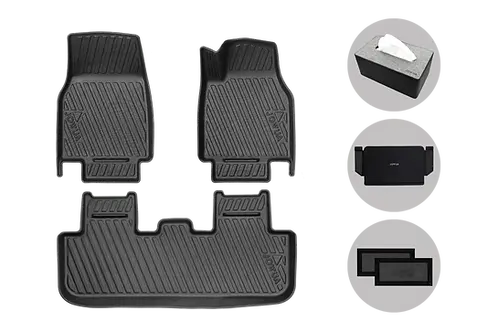 Jowua All-Weather Floor Liners Combo - Model Y Juniper 2025+ (Right Hand Drive V