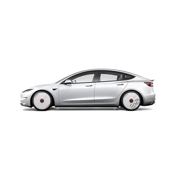 HALODISC 2 Wheel Covers for Tesla | Custom Numbers