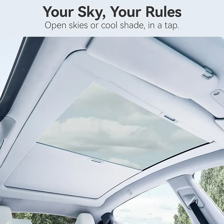 3W 遮陽天幕Sunroof Sunshade for Tesla Model Y Juniper 2025+/ Model 3 Highland 2024+