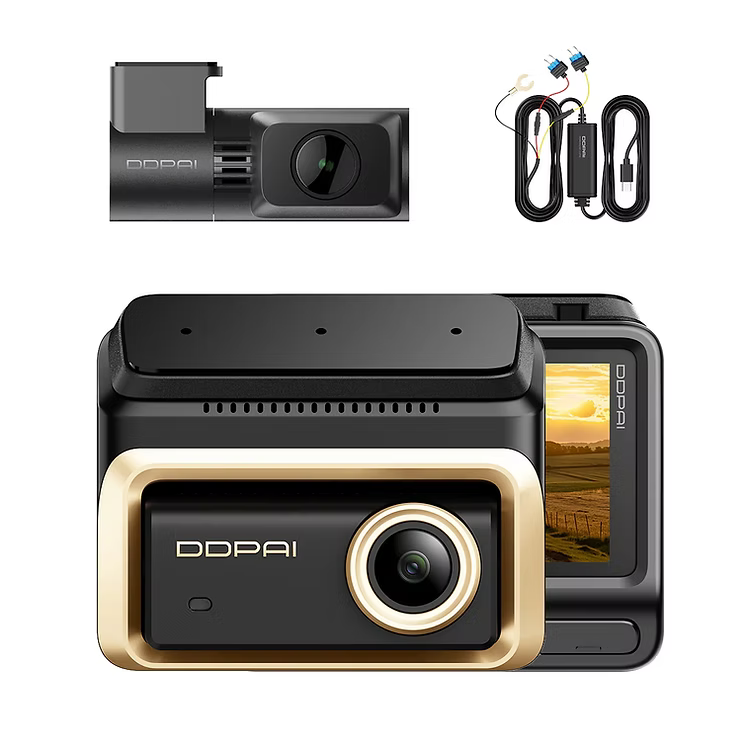 DDPAI Z90 Master 前後4K行車紀錄儀 內置Emmc 128GB 儲存 (香港行貨) 套裝連安裝服務