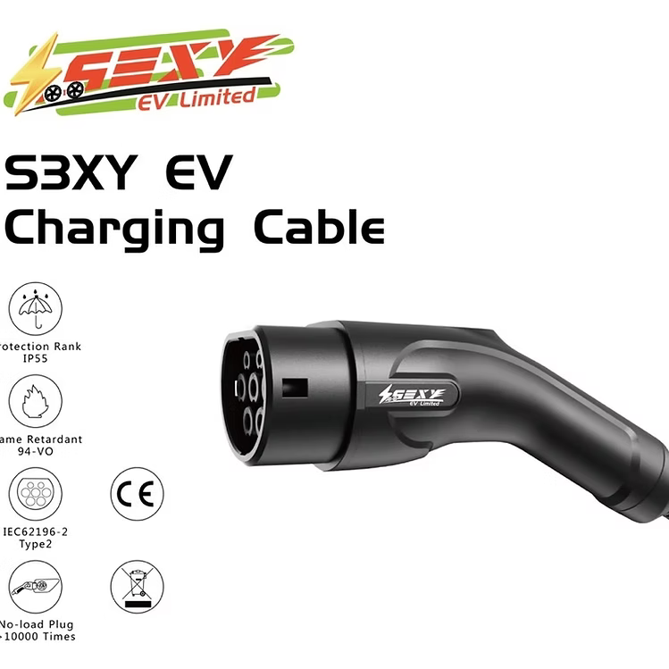 S3XY EV 13A Pro to Type 2雙溫控流動充電器(屏幕顯示+Apps)New Ver 現貨