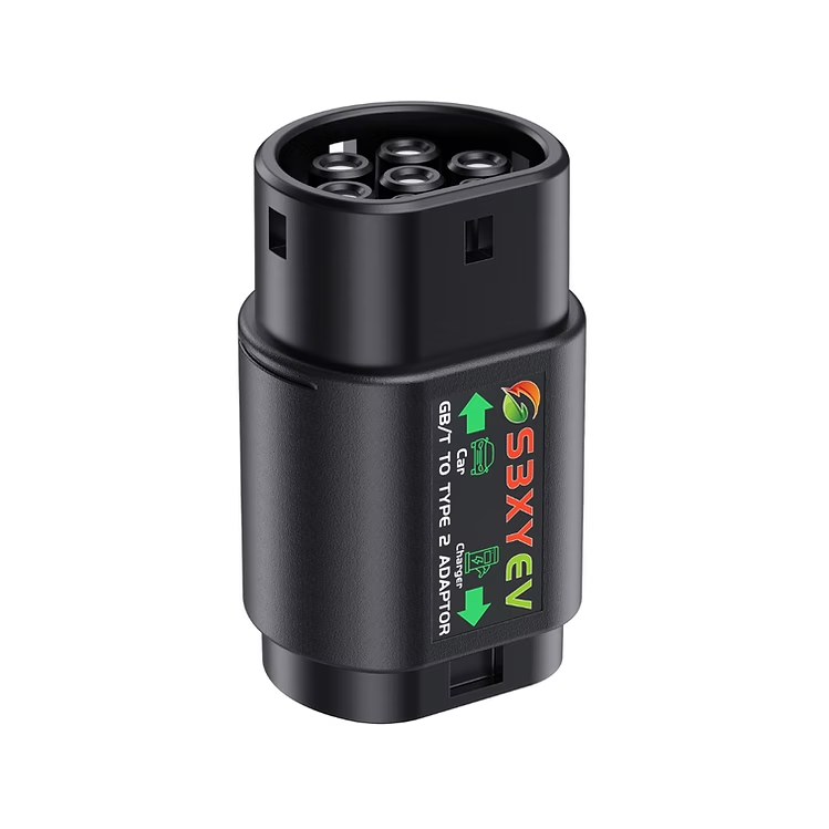 S3XYEV(溫控)AC Adapter Pro GB/T to Type 2交流轉接器(港車北上專用)現貨