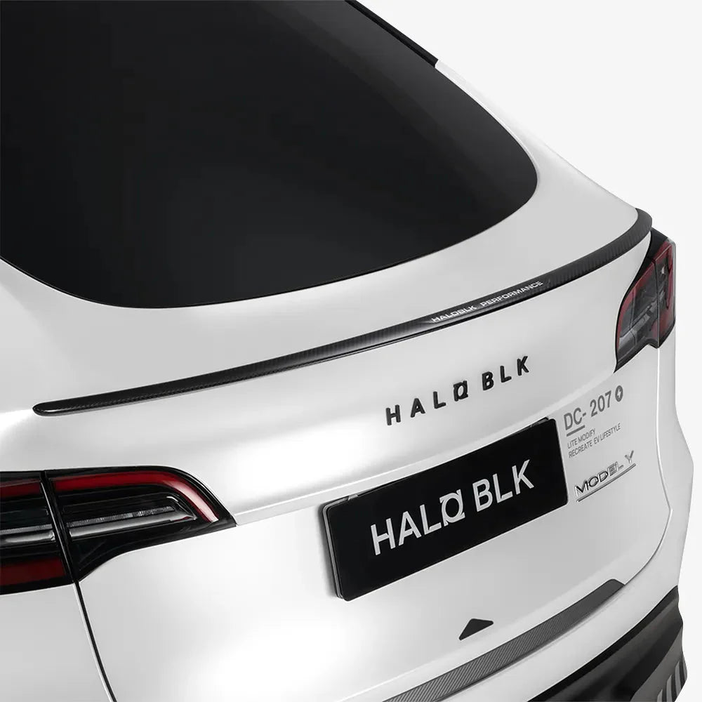 HALOBLK Tesla Model 3/Y 碳纖維後擾流板