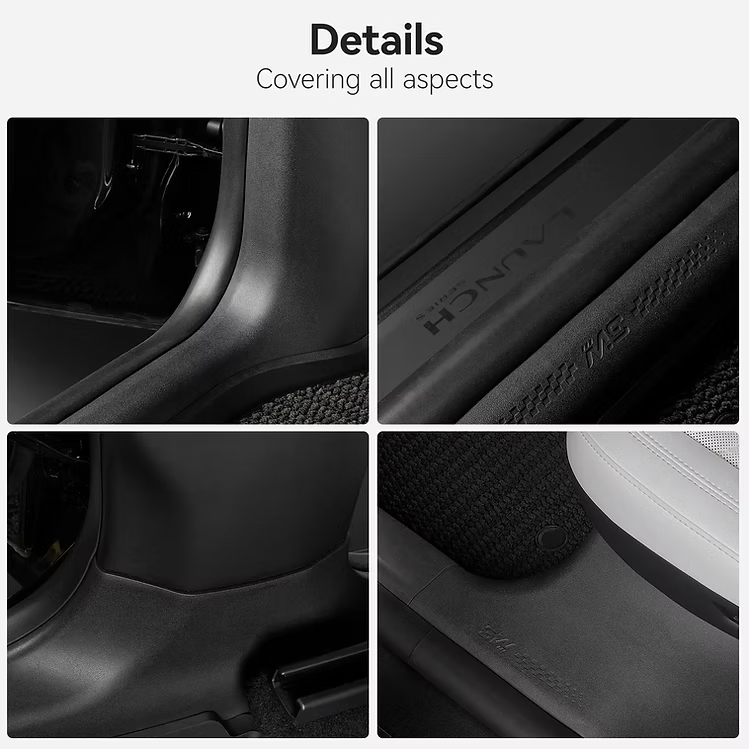 3W 全TPE門檻保護條套裝Tesla Model Y Juniper 2025+/Model 3 Highland 2024+