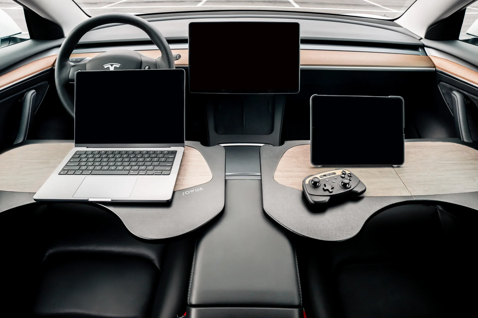 Jowua Foldable Car Tray for Tesla