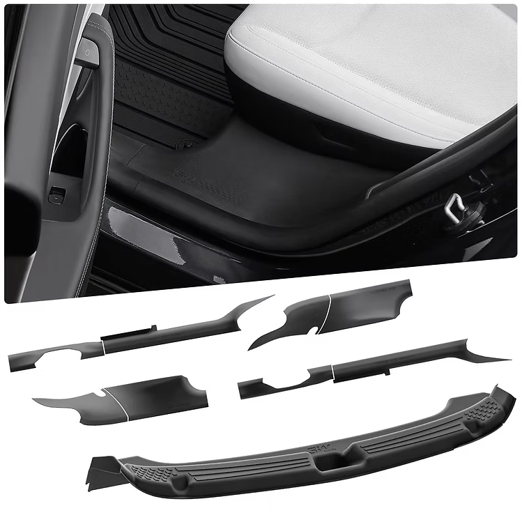 3W 全TPE門檻保護條套裝Tesla Model Y Juniper 2025+/Model 3 Highland 2024+