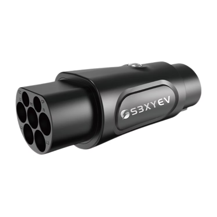 S3XYEV AC Type 2 to Type 1 J1772溫控交流電轉接器(日系車專用)現貨