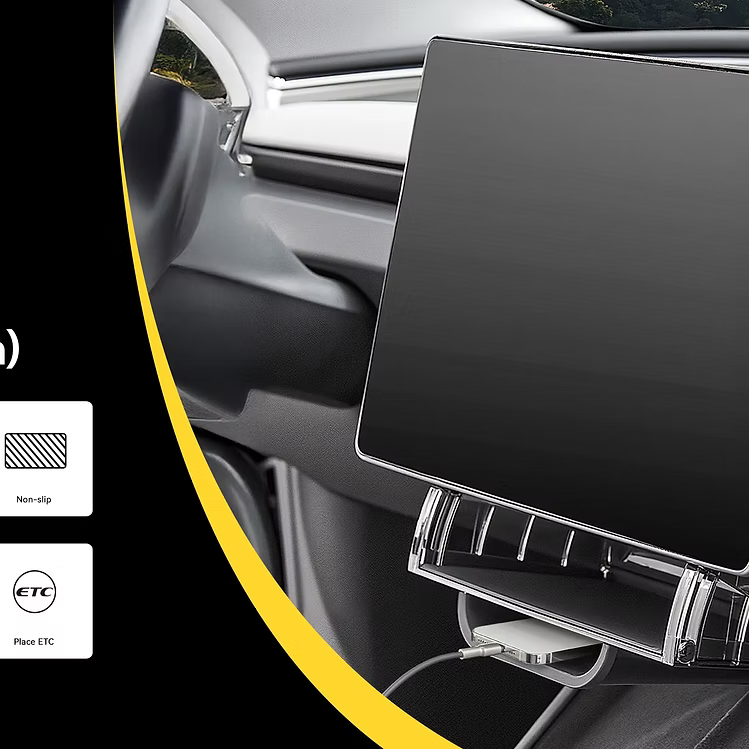 3W Under Screen Storage Organizer For Tesla Model 3 Highland 24+/ Y Juniper 25+