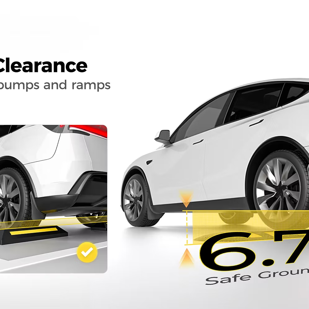 3W Flaps 擋泥板 For Tesla Model Y Juniper 2025+ / Model 3 Highland 2024+