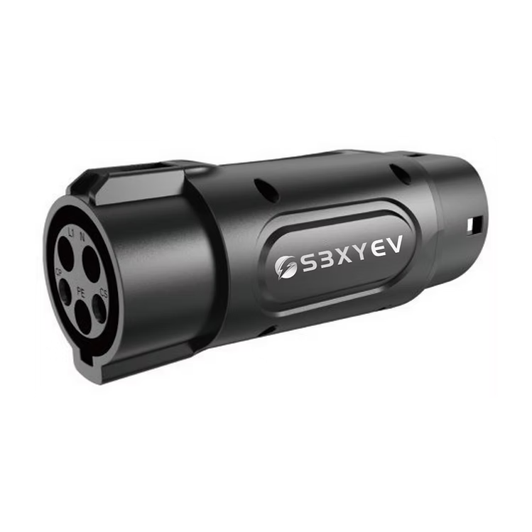 S3XYEV AC Type 1 to Type 2溫控交流電轉接器(Type 1充電樁專用)現貨