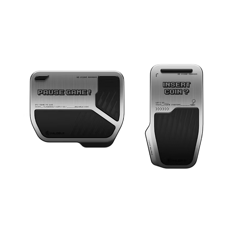HALOBLK 合金踏板Alloy Car Pedal Covers for Tesla｜Toy Switch 2.0