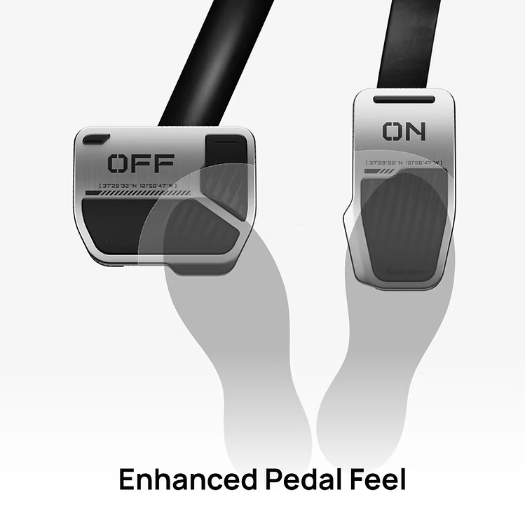 HALOBLK 合金踏板Alloy Car Pedal Covers for Tesla｜Toy Switch 2.0
