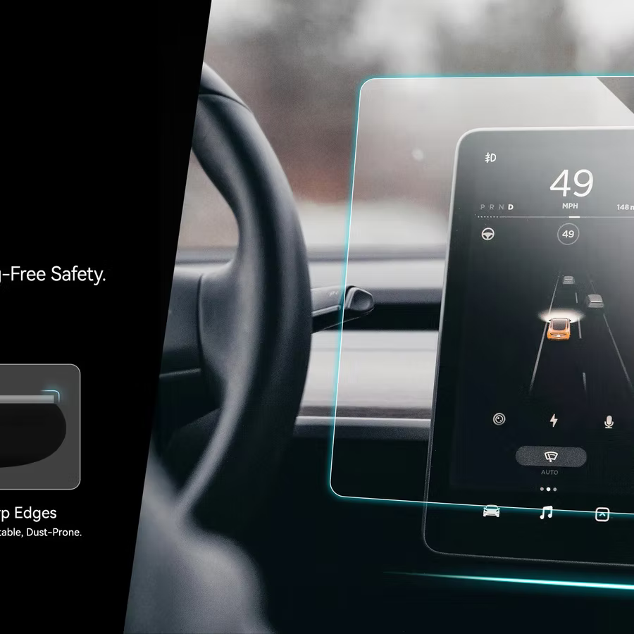 3W Tempered Glass Screen Protector For Tesla Model 3 Highland 24+/ Y Juniper 25+