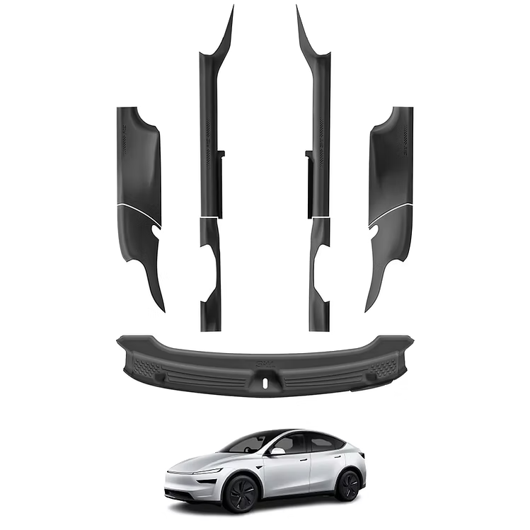3W 全TPE門檻保護條套裝Tesla Model Y Juniper 2025+/Model 3 Highland 2024+