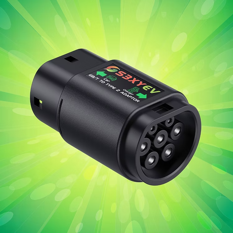 S3XYEV(溫控)AC Adapter Pro GB/T to Type 2交流轉接器(港車北上專用)現貨
