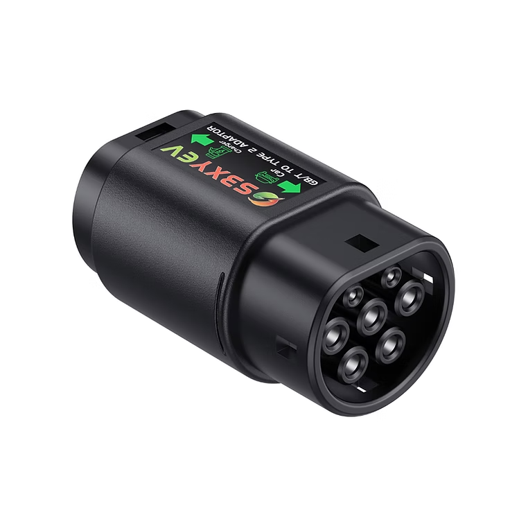 S3XYEV(溫控)AC Adapter Pro GB/T to Type 2交流轉接器(港車北上專用)現貨